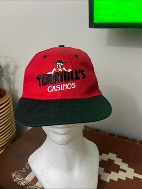 🎲 Vintage Terrible's Casinos Las Vegas Promo Snapback Hat!